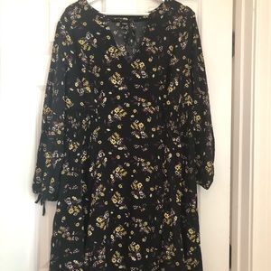 Flowy, peasant-blouse style dress